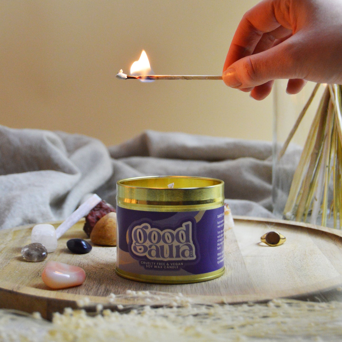 Moon Lake Musk Medium Size Candle