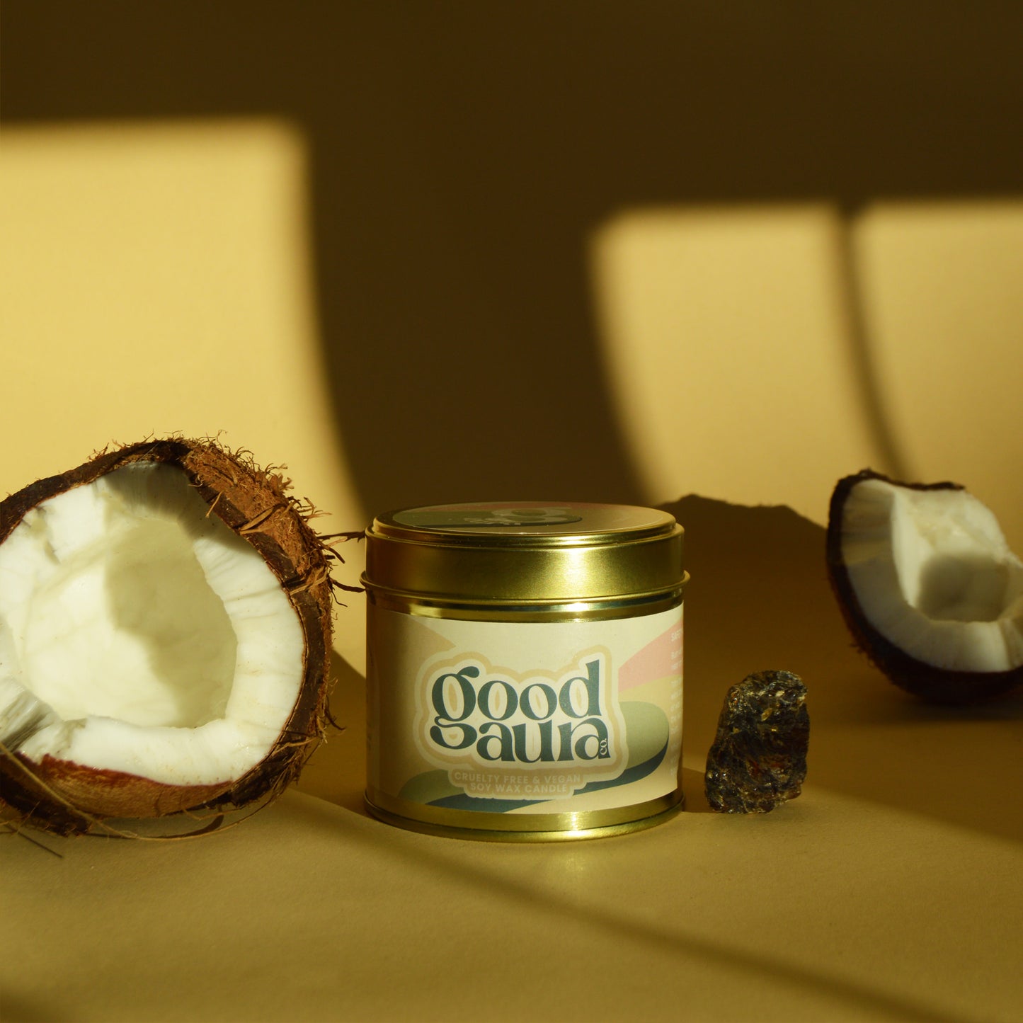 Coconut Dreams | Standard Brass Gold Candle